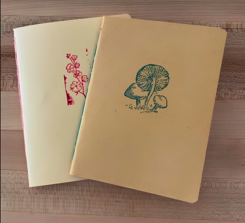 Chain Stitch Field Notes Notebook Making